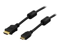 DELTACO HDMI-1026 - HDMI-kabel med Ethernet - 2 m HDMI-1026