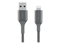 Belkin BOOST CHARGE Smart - Lightning-kabel - Lightning / USB - 1.2 m CAA007BT04GR