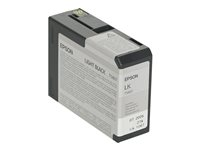 Epson T580 - 80 ml - gråsvart - original - bläckpatron - för Stylus Pro 3800, Pro 3880 C13T580700