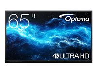 Optoma Creative Touch 3652RK 3-Series - 65" LED-bakgrundsbelyst LCD-skärm - 4K - för interaktiv kommunikation H1F0H03BW101
