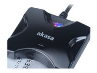 Akasa AK-CR-03BKV2 - SMART-kortläsare - USB 2.0 AK-CR-03BKV2