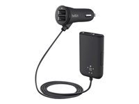 Belkin Road Rockstar strömadapter för bil - USB - 36 Watt F8M935bt06-BLK