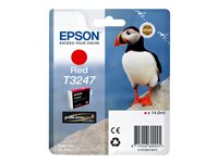 Epson T3247 - 14 ml - röd - original - bläckpatron - för SureColor P400, SC-P400 C13T32474010