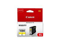 Canon PGI-1500XL Y - 12 ml - Lång livslängd - gul - original - bläcktank - för MAXIFY MB2050, MB2150, MB2155, MB2350, MB2750, MB2755 9195B001