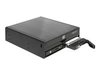 DeLOCK 5.25" Mobile Rack for 1 x 5.25" Slim Drive + 2 x 2.5" SATA HDD / SSD - hållare för lagringsenheter 47230