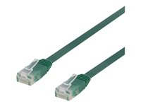 DELTACO patch-kabel - 3 m - grön TP-63G-FL