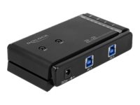 DeLock USB 3.0 Matrix Switch 2 x 2 - USB-växel - 2 portar 87736