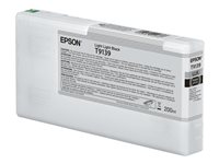 Epson T9139 - 200 ml - light light black - original - bläckpatron - för SureColor SC-P5000, SC-P5000 STD Spectro, SC-P5000 Violet, SC-P5000 Violet Spectro C13T913900