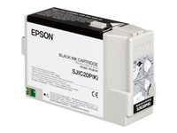 Epson SJIC20P(K) - Svart - original - bläckpatron - för TM C3400BK C33S020490