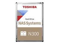 Toshiba N300 NAS - hårddisk - 4 TB - SATA 6Gb/s HDWG440EZSTA