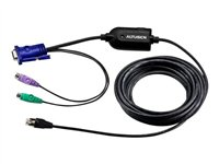 ATEN KA7920 PS/2 KVM Adapter Cable (CPU Module) - tangentbords-/video-/muskabel KA7920-AX