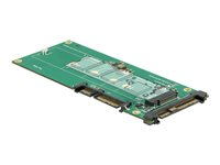 DeLOCK - gränssnittsadapter - M.2 Card - SATA 6Gb/s, U.2 62864