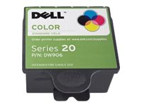 Dell Series 20 - Färg (cyan, magenta, gul, svart) - original - bläckpatron - för Dell V105 DW906