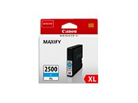 Canon PGI-2500XL C - 19.3 ml - Lång livslängd - cyan - original - bläcktank - för MAXIFY iB4050, iB4150, MB5050, MB5150, MB5155, MB5350, MB5450, MB5455 9265B001