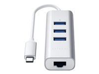 Satechi ST-TC2N1USB31AS - hubb - 3 portar ST-TC2N1USB31AS