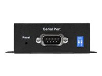 StarTech.com 1 Port Industrial RS-232 / 422 / 485 Serial to IP Ethernet Wireless Device Server with Redundant Power - enhetsserver - Wi-Fi NETRS232485W