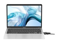 Compulocks MacBook Air 13-inch Cable Lock Adapter With Combination Cable Lock 2017 to 2019 - adapter för säkerhetslåsurtag MBALDG02CL