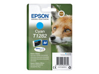 Epson T1282 - 3.5 ml - M-storlek - cyan - original - blister - bläckpatron - för Stylus S22, SX130, SX230, SX235, SX430, SX435, SX438, SX440, SX445; Stylus Office BX305 C13T12824012