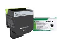 Lexmark X417 - Lång livslängd - svart - original - tonerkassett LCCP, LRP - för Lexmark CS417dn, CS517de, CX417de 71B2HK0