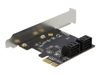 Delock - kontrollerkort - SATA 6Gb/s - PCIe 3.0 x2 90010