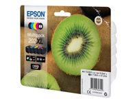 Epson 202XL Multipack - 5-pack - 47.2 ml - XL - svart, gul, cyan, magenta, foto-svart - original - blister med RF-larm/akustiskt larm - bläckpatron - för Expression Premium XP-6000, XP-6005 C13T02G74020