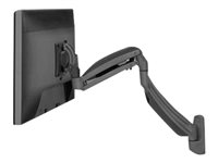 Chief Kontour K1W Dynamic Single Monitor Wall Mount - For Displays 10-30" - Black monteringssats - för LCD-display - svart K1W120B