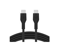 Belkin BOOST CHARGE - USB typ C-kabel - 24 pin USB-C till 24 pin USB-C - 1 m CAB009BT1MBK