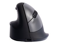 R-Go Ergonomic mouse HE Break - vertikal mus - Bluetooth 5.0 - svart RGOHEWLL