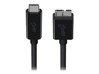 Belkin - USB typ C-kabel - 24 pin USB-C till Micro-USB typ B - 91.4 cm F2CU031BT1M-BLK