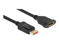 Delock - DisplayPort-förlängningskabel - DisplayPort till DisplayPort - 1 m 87095