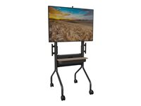 Chief Voyager Height Adjustable AV TV Cart - For LCD Displays 50-70" - Black vagn - för platt panel/videokonferenssystem - svart LSCUB