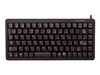 CHERRY Compact-Keyboard G84-4100 - tangentbord - hela norden - svart Inmatningsenhet G84-4100LCMPN-2