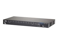 ATEN CS17916 - omkopplare för tangentbord/video/mus/ljud/USB - 16 portar - rackmonterbar CS17916-AT-G