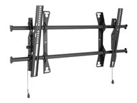 Chief Fusion Large Tilt Wall Mount - For Displays 42-86" - Black monteringssats - för platt panel - svart LTA1U